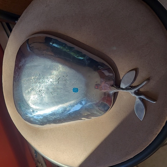 Silver tone 🍐 pear-shaped dish - Picture 6 of 17